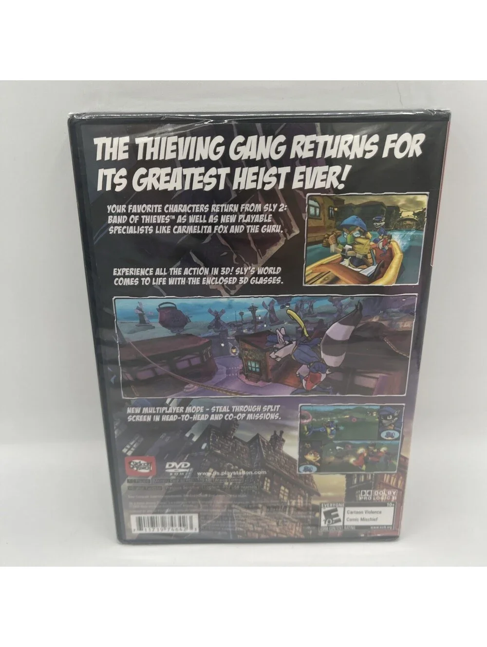 Sly 3 Honor Among Thieves PS2 NEW Sealed Greatest Hits Sony